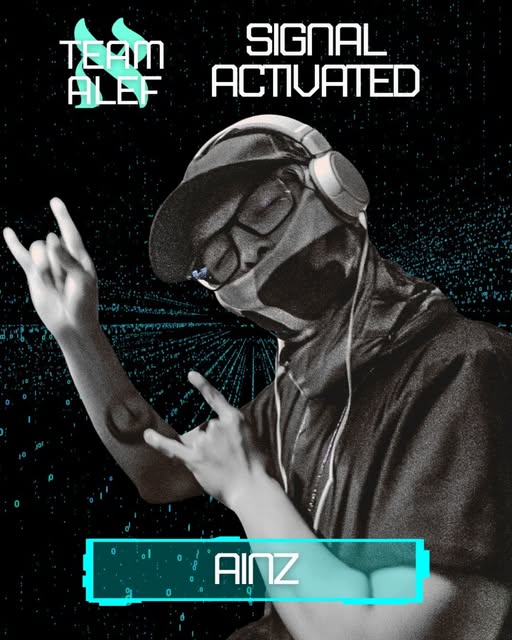 Alef Signal Activated presenta a AINZ, miembro del equipo Alef
